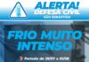 Defesa Civil de São Sebastião alerta para queda brusca de temperatura e ressaca marítima