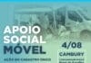 Prefeitura realiza Apoio Social Móvel no bairro Cambury nesta quarta-feira (04)