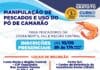 Prefeitura abre inscrições para curso gratuito de Manipulação de Pescados e Uso de Pó de Camarão