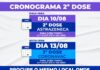 São Sebastião faz repescagem para quem perdeu segunda dose de Astrazeneca e Coronavac