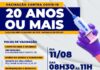 São Sebastião vacina contra Covid-19 pessoas com 20 anos ou mais nesta quarta-feira (11)