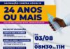 São Sebastião vacina contra Covid-19 pessoas com 24 anos ou mais nesta terça-feira (03)