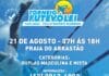 Começa neste sábado (21) o Torneio de Futevôlei “Pauleras” na Praia do Arrastão em São Sebastião