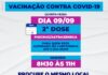 Vacinados com Astrazeneca e agendados até 9 de setembro recebem segunda dose nesta quinta-feira (9)