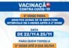 São Sebastião disponibiliza terceira dose para adultos acima de 18 anos que completaram a imunização há, pelo menos, cinco meses