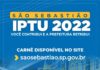 Carnê de IPTU 2022 está disponível no site da Prefeitura