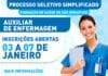 São Sebastião abre processo seletivo para auxiliar de enfermagem