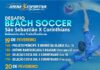 São Sebastião e Corinthians se enfrentam em desafios de beach soccer no próximo fim de semana