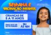 Prefeitura realiza “Semana E” de vacinação infantil contra a Covid-19 nesta quarta (23) e sexta-feira (25)