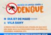 Prefeitura de São Sebastião realiza mutirão de limpeza contra a dengue neste sábado (7) na Vila Sahy