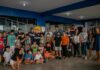 Capitão do Corpo de Bombeiros de Fort Lauderdale (EUA) acompanha atividade desenvolvida pelo programa SAMUZINHO na Escola