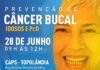 Prefeitura realiza projeto preventivo ao câncer bucal a idosos e pessoas com deficiência