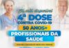 São Sebastião aplica quarta dose contra Covid-19 para maiores de 50 anos e profissionais da Saúde