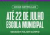 Prefeitura de Ilhabela inicia matrículas para a Escola Cívico Municipal