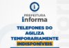 Telefones do Agiliza São Sebastião estão temporariamente indisponíveis; atendimentos presenciais estão mantidos