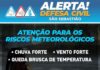 Prefeitura alerta para ventos fortes e queda de temperatura entre hoje (16) e domingo (21)