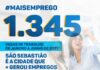 São Sebastião gera 1.345 vagas de emprego de janeiro a junho de 2022