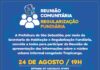 Prefeitura de São Sebastião promove reunião comunitária com moradores do Núcleo Tropicanga, em Boiçucanga