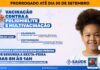Campanha de multivacinação e contra a poliomielite é prorrogada até 30 de setembro