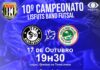 10º Campeonato Lisfuts Band Futsal retorna nesta segunda-feira