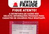 Prefeitura de São Sebastião alerta população sobre golpe usando nome da Secretaria de Saúde (SESAU)