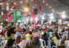 Fundo Social arrecada 1.043 Kg de alimentos no estacionamento solidário do Festival Italiano 2022