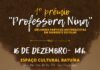 1º Prêmio “Professora Nina” acontece na próxima sexta-feira (16)