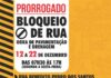 Prefeitura prorroga prazo de interdição da Rua Benedito Pedro dos Santos no Itatinga para conclusão das obras de drenagem e pavimentação
