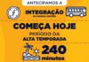 Prefeitura de São Sebastião antecipa vigência de integração de linhas por 4 horas, na alta temporada