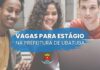 Inscrição para estágio na Prefeitura de Ubatuba foi prorrogada até quarta-feira