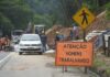 Obra na encosta do Morro do Esquimó, em São Sebastião, está com mais de 60% de execução