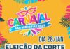 Eleição da Corte do Carnaval de São Sebastião 2023 acontecerá neste sábado (28) na Rua da Praia