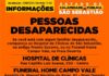 Familiares de pessoas desaparecidas devem procurar informações no Hospital de Clínicas de São Sebastião (HCSS) ou Funeral Home Campo Vale