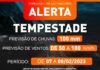 Prefeitura de São Sebastião alerta para acumulados de chuvas e ventos fortes entre hoje (7) e amanhã (8)