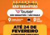 Interessados no transporte da Buser para São José dos Campos ou São Paulo devem solicitar via formulário online