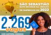 São Sebastião tem desempenho histórico na geração de empregos em 2022