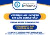 Univesp realiza prova do Vestibular 2023 neste domingo
