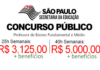 Governo de SP lança edital para concurso público que vai contratar 15 mil professores