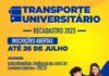 São Sebastião encerra prazo para recadastramento do transporte universitário na quarta-feira