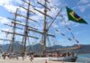 Navio-Veleiro ‘Cisne Branco’ retorna para São Sebastião após sete anos
