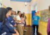 Capoeiristas franceses participam de intercâmbio cultural em São Sebastião