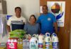 Fundo Social recebe doações de alimentos e produtos de limpeza da Associação Esportiva do Litoral