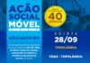 Ação Social Móvel leva atendimentos de assistência social ao bairro Topolândia e região
