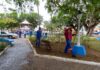 Secretaria de Serviços Públicos de São Sebastião inicia revitalização da Praça da Igreja Matriz