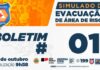 Boletim 01:Simulado de evacuação de área de risco na Vila Sahy