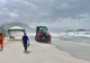 Prefeitura realiza força-tarefa de limpeza em praias e espaços públicos desde as 5h