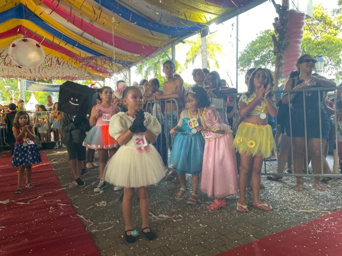 Crianças se divertem no Concurso de Fantasia Infantil do Carnaval São Sebastião 2024