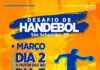 Desafio de Handebol de São Sebastião conta com participação de atletas da seleção brasileira no CAE do Pontal