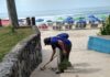 Prefeitura de São Sebastião intensifica limpeza de praias na alta temporada
