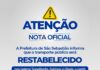 Prefeitura de São Sebastião informa que o transporte público será restabelecido